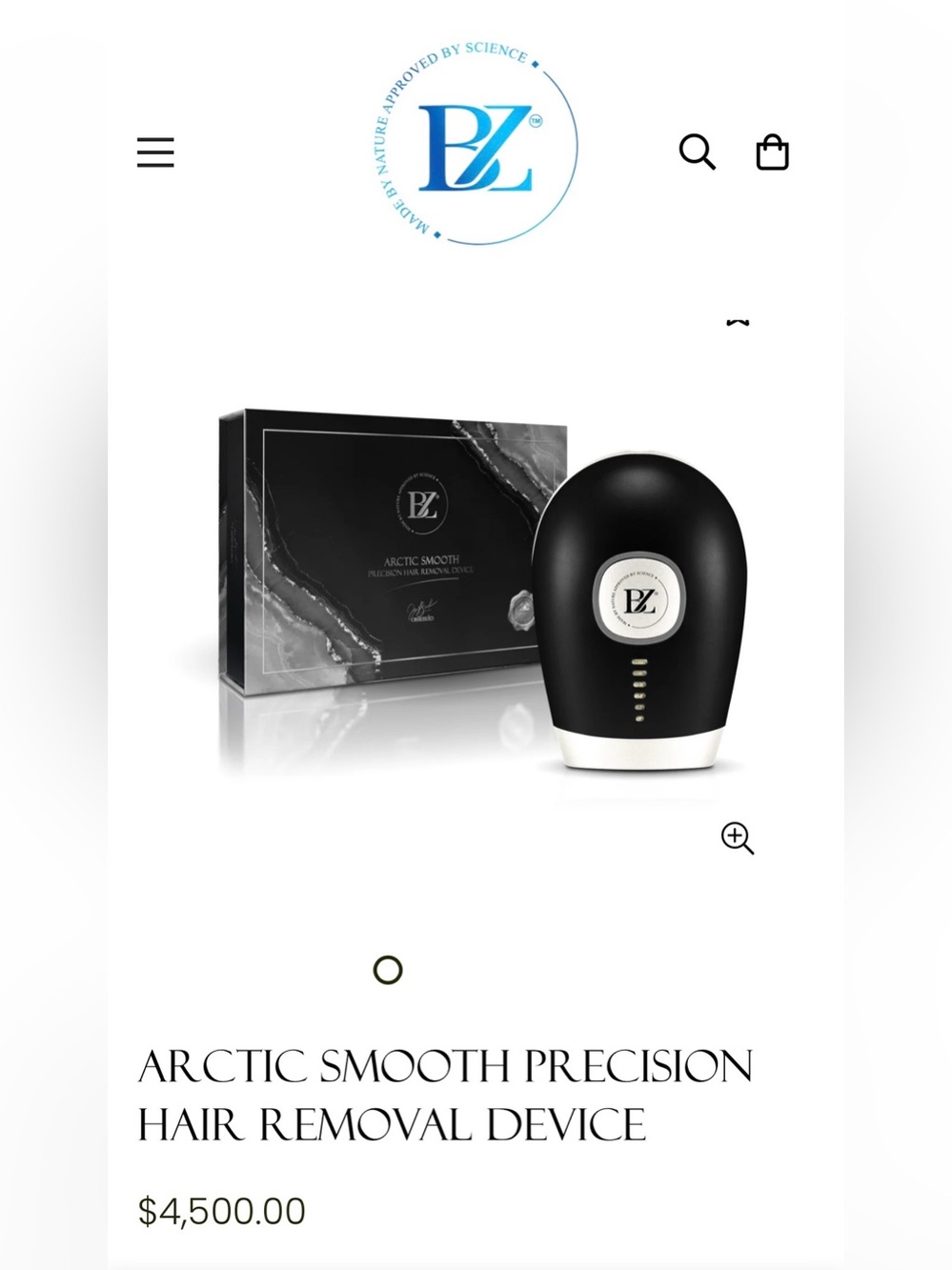 Below Zero Arctic Smooth Precision Hair Removal Device